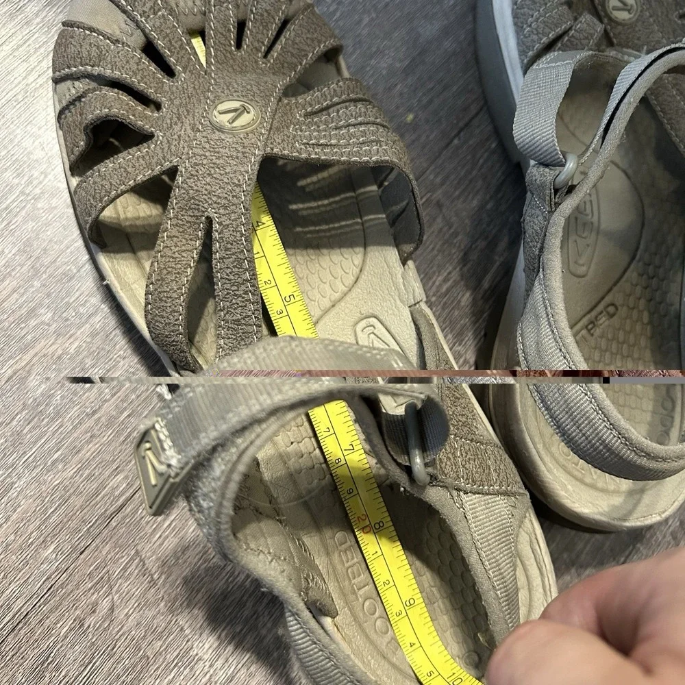 Keen Rose Sandals Womens 9.5 Brown Strappy Hiking Sport Walking Shoes